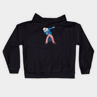 Dabbing uncle SAM Kids Hoodie